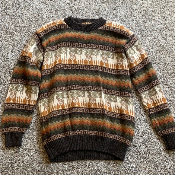 Sweaters | Llama Peruvian Sweater 